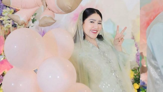 Potret Via Vallen Gelar Tasyakuran Kehamilan Kedua, Bakal Dikaruniai Baby Girl