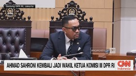 VIDEO: Ahmad Sahroni Kembali Jadi Wakil Ketua Komisi III DPR RI
