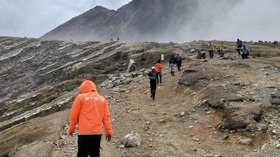 Pendaki Hilang di Gunung Ijen Ditemukan Selamat