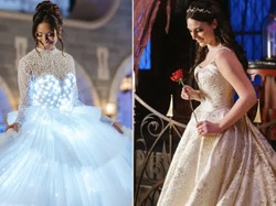Disney Rilis Gaun Pengantin Bercahaya, 500 Lampu Dijahit di Dalam Baju