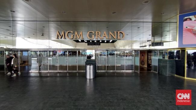 Menginap di Hotel MGM Grand, Las Vegas, Amerika Serikat (AS) menawarkan pengalaman yang penuh energi di pusat kota yang dijuluki Sin City itu.