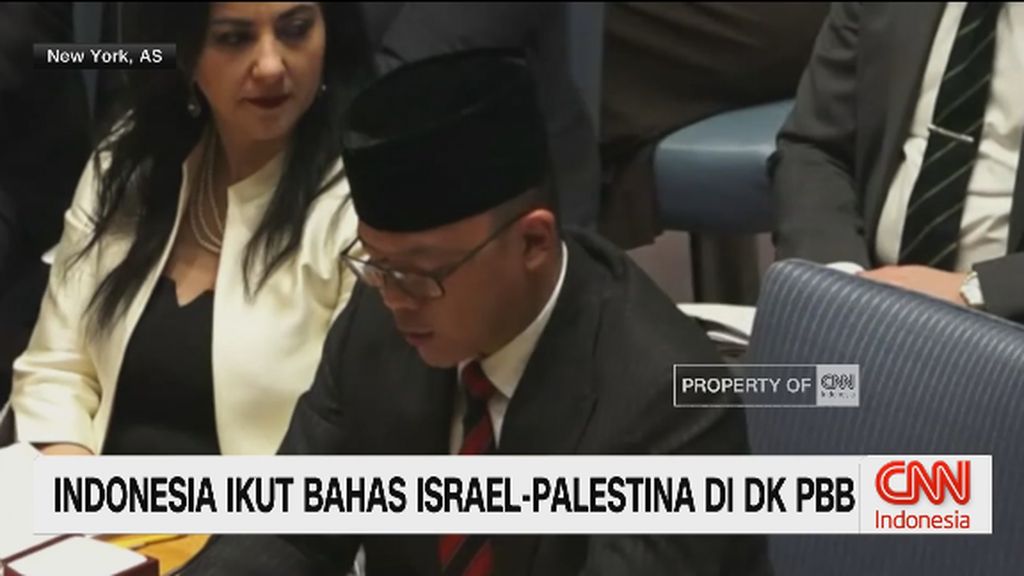 VIDEO: Indonesia Ikut Bahas Israel-Palestina di DK PBB