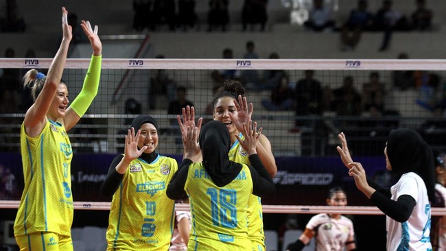 Gresik Phonska Plus Pupuk Indonesia akan menghadapi Jakarta Electric PLN pada seri keempat putaran kedua Proliga 2026, Jumat (20/2).