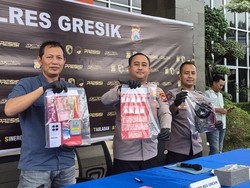 Residivis Narkoba di Gresik Kembali Diringkus Saat Hendak Edarkan Sabu