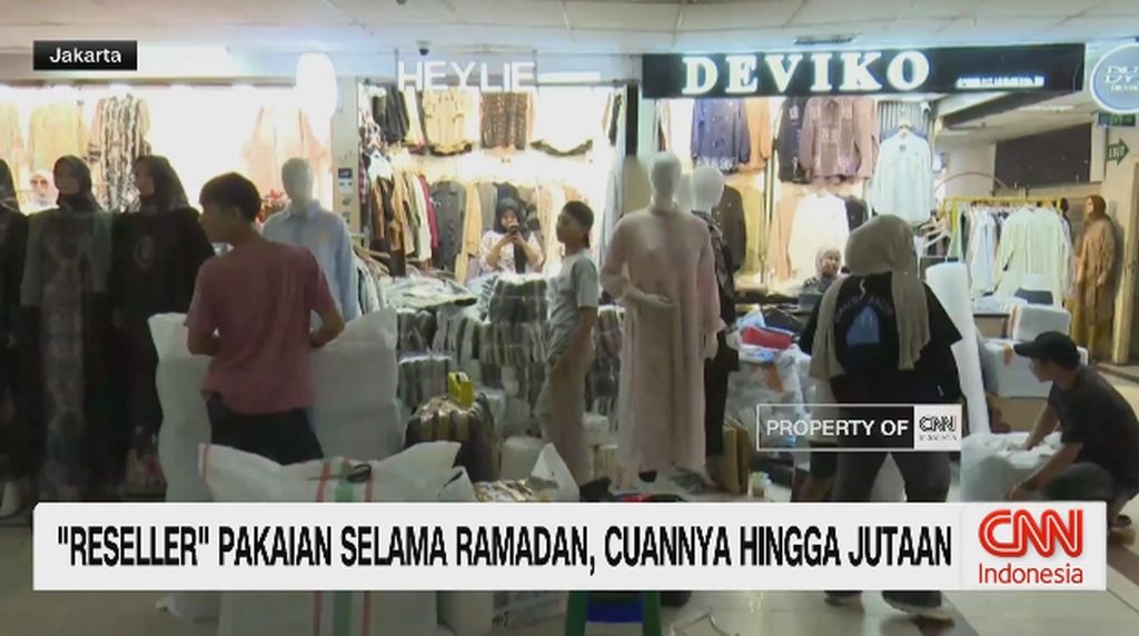 VIDEO: 'Reseller' Pakaian Selama Ramadan, Cuannya Hingga Jutaan
