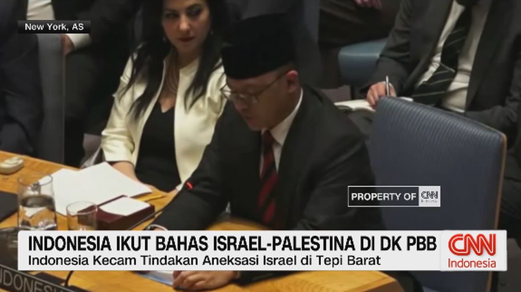 VIDEO: Indonesia Ikut Bahas Israel-Palestina di DK PBB