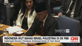 VIDEO: Indonesia Ikut Bahas Israel-Palestina di DK PBB