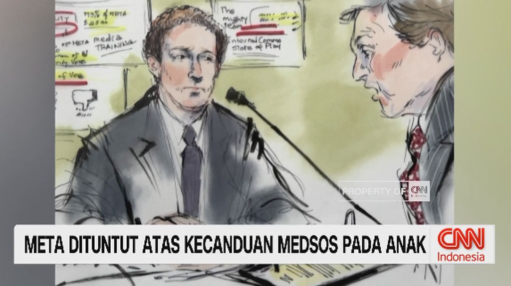 VIDEO: Meta Dituntut Atas Kecanduan Medsos Pada Anak