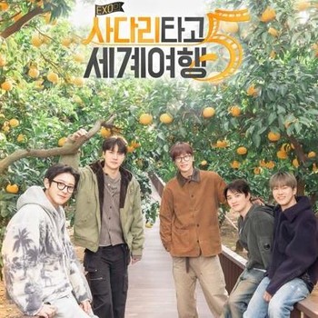 EXO Kembali Traveling di Program EXO's Travel the World on a Ladder Season 5
