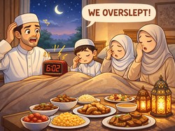 Tidak Sahur karena Kesiangan, Apakah Puasa Ramadhan Tetap Sah atau Batal?