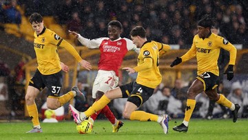 Sorotan Dunia Olahraga CNN Sport : Hasil Liga Inggris: Arsenal Imbang Lawan Tim Juru Kunci Wolverhampton