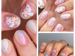 5 Tren Nail Art Korea 2026 Paling Dicari, Dari Blush Nails sampai Hello Kitty