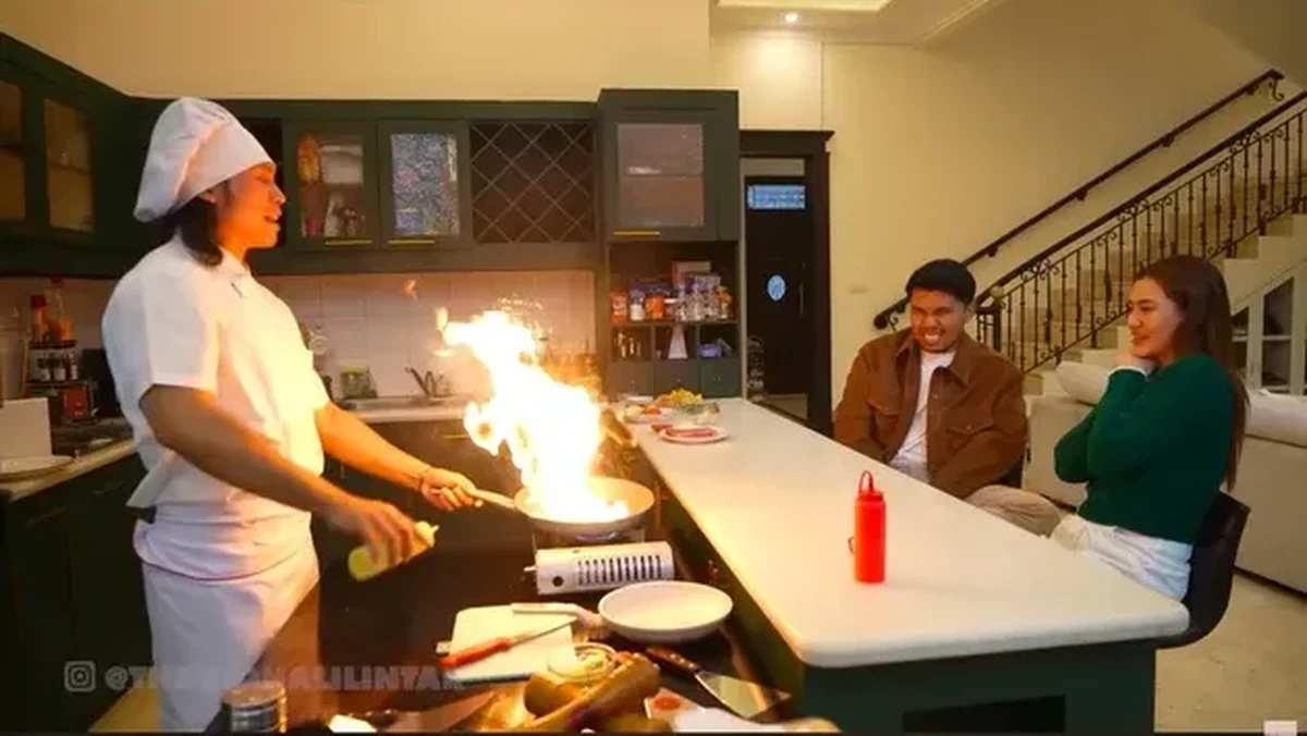 Dapur Rumah Thariq Halilintar