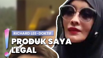 Video: Diperiksa Polisi, Richard Lee Kekeuh Tak Jual Produk Berbahaya