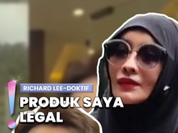 Video: Diperiksa Polisi, Richard Lee Kekeuh Tak Jual Produk Berbahaya