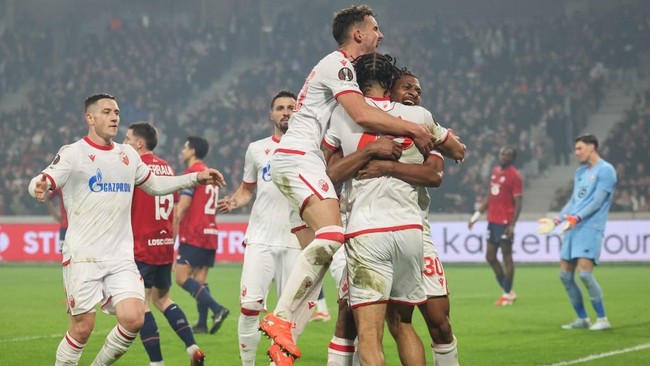LOSC Lille kalah 0-1 dari Red Star pada leg pertama Europa League. Dalam pertandingan ini Calvin Verdonk duduk di bangku cadangan.
