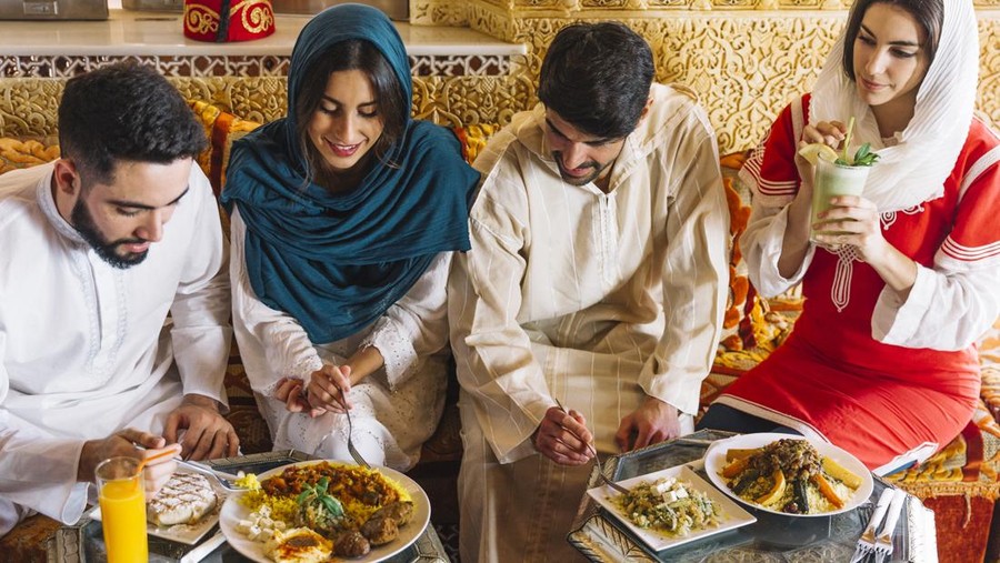 Ilustrasi Buka Puasa