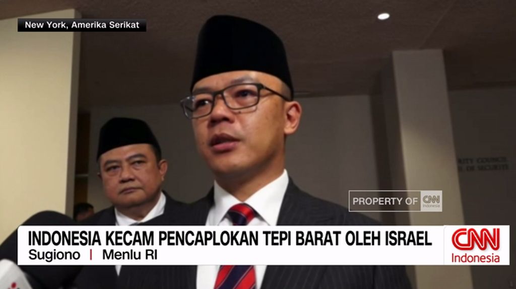 VIDEO: Indonesia Kecam Pencaplokan Tepi Barat oleh Israel