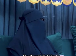 Setahun Menghilang, 7 Potret Kartika Putri Comeback Pakai Baju Serba Hitam & Bercadar