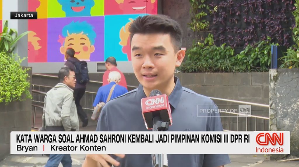 VIDEO: Kata Warga Soal Ahmad Sahroni Kembali di Komisi III DPR RI