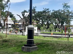 Alat Olahraga di Lapangan Merdeka Dibuka, Warga: Semoga Tak Cepat Rusak