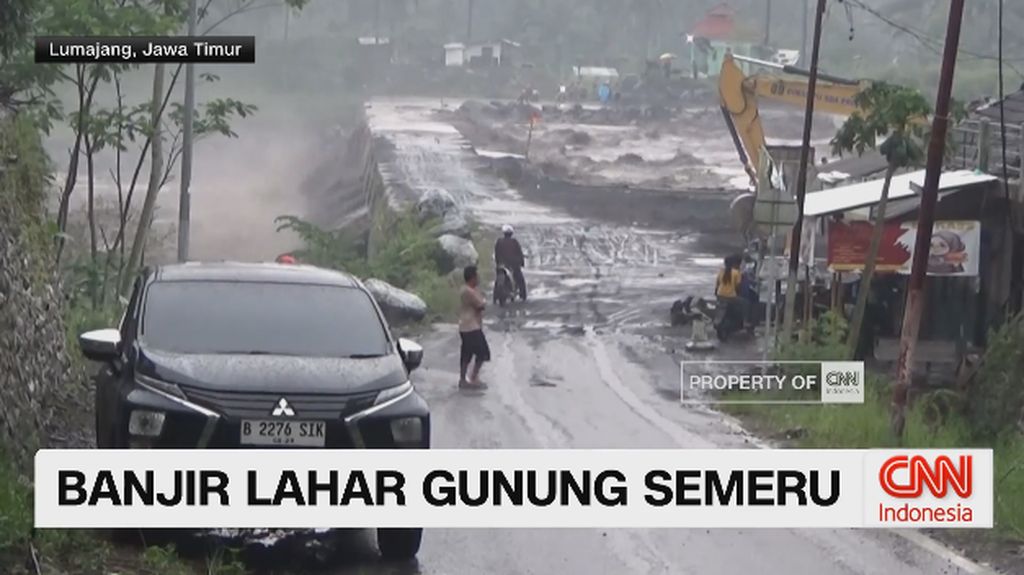 VIDEO; Banjir Lahar Gunung Semeru