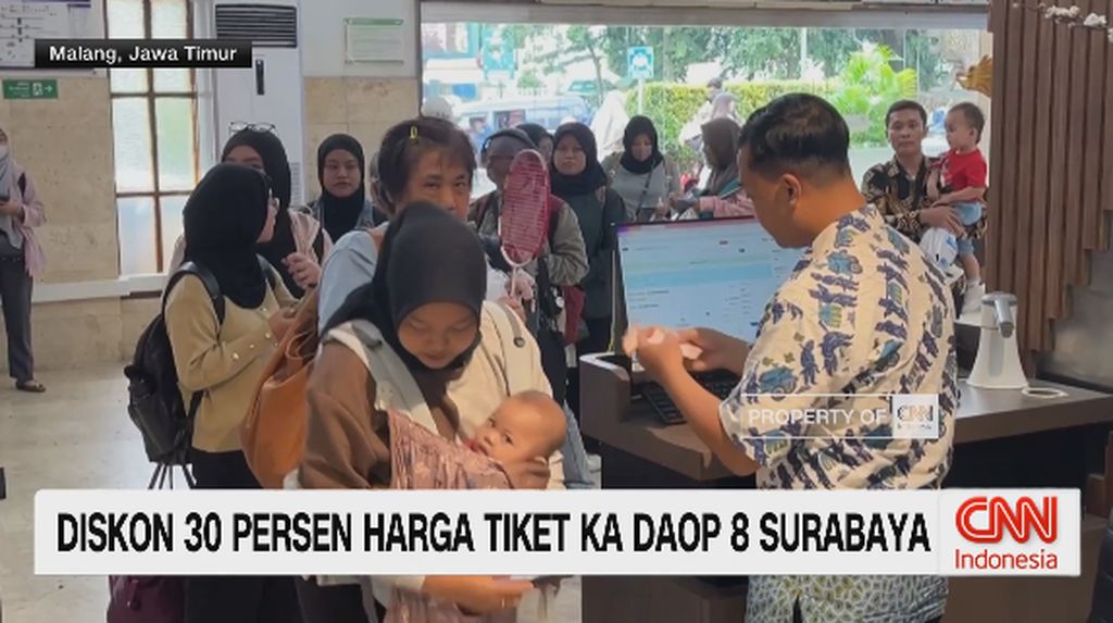 VIDEO: Diskon 30 Persen Harga Tiket KA DAOP 8 Surabaya