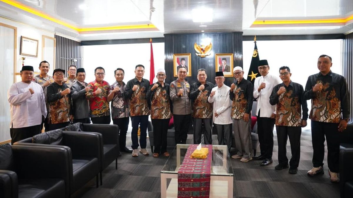 Kapolda Sumsel Kolaborasi dengan FKUB, MUI, dan LDII Jaga Kamtibmas