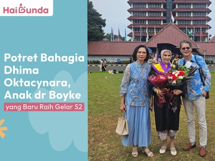 Potret Bahagia Dhima Oktacynara, Anak dr Boyke yang Baru Raih Gelar S2