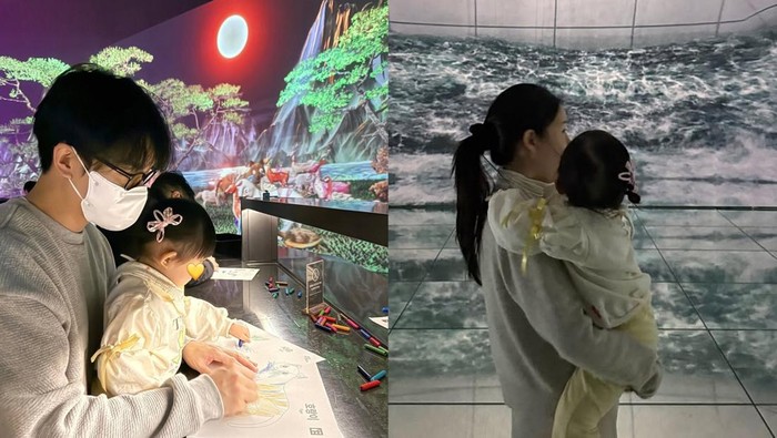 Simak Potret Manis Lee Da In Saat Liburan Bersama Lee Seung Gi dan Buah Hati