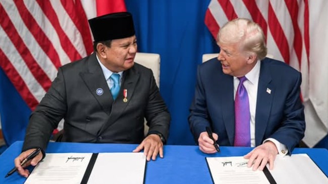 Seskab menjelaskan dalam pertemuan bilateral, ditandatangani perjanjian perdagangan antara Indonesia dan AS, termasuk disepakatinya tarif resiprokal 19 persen.