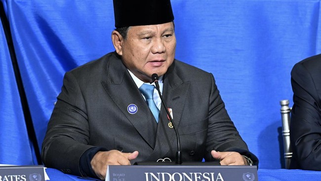 Presiden Prabowo Subianto menjadi salah satu petinggi negara anggota Board of Peace (BoP) yang hadir dalam rapat perdana dewan tersebut.
