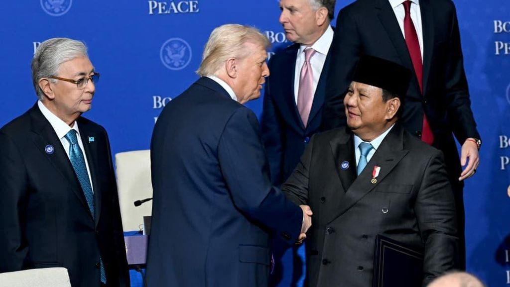 Kata-kata Prabowo usai Trump Bilang Ogah Berkelahi Dengannya