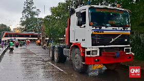 Polisi Periksa Sopir dan Kernet Truk Ditabrak Kereta di Tangerang