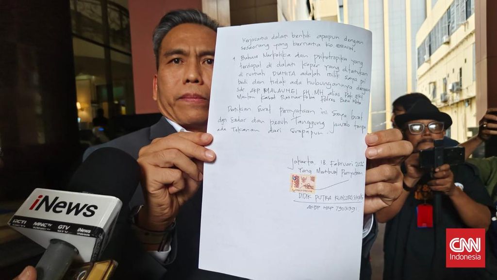 Mantan Kapolres Bima Kota Tulis Surat, Bantah Terima Jatah Bandar