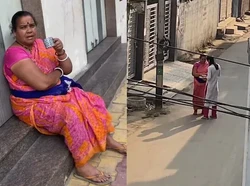 Haru! Wanita Ini Keluar Pagi Buta Demi Berikan Teh ke Penyapu Jalanan