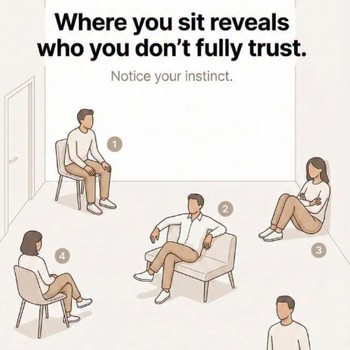 Tes Kepribadian: Posisi Duduk yang Dipilih Ungkap Tipe Orang yang Paling Tidak Kamu Percaya