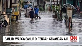 VIDEO: Curah Hujan Tinggi, Jakarta Kembali Dilanda Banjir