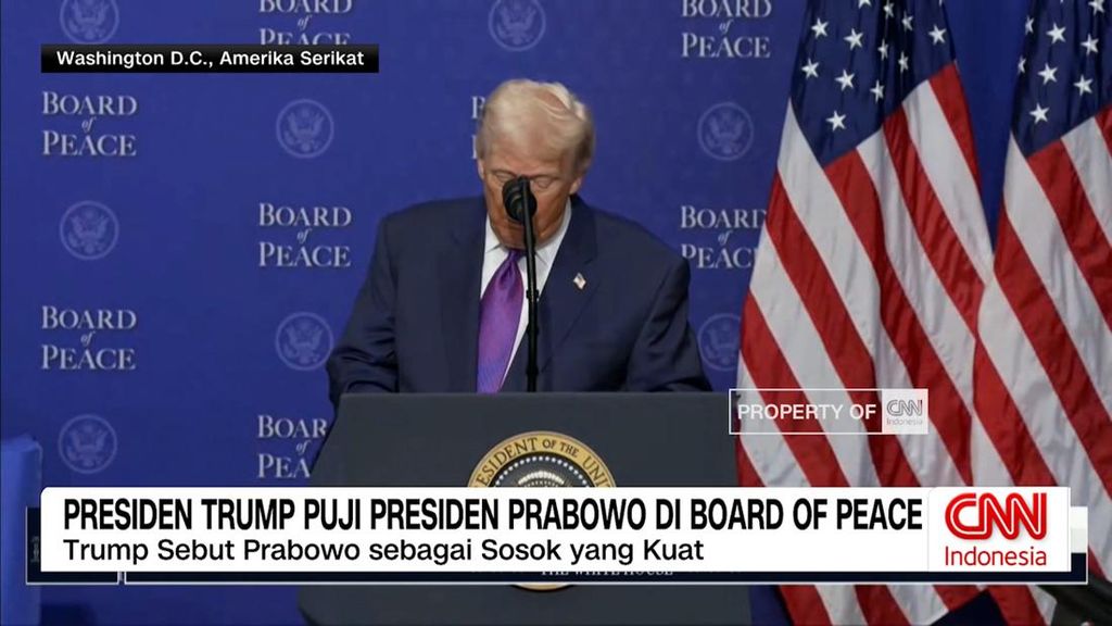 VIDEO: Presiden Trump Puji Presiden Prabowo di Board Of Peace