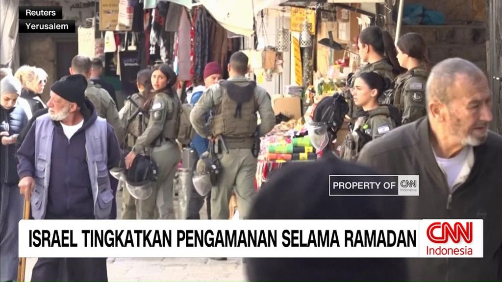 VIDEO: Israel Tingkatkan Pengamanan Selama Ramadan