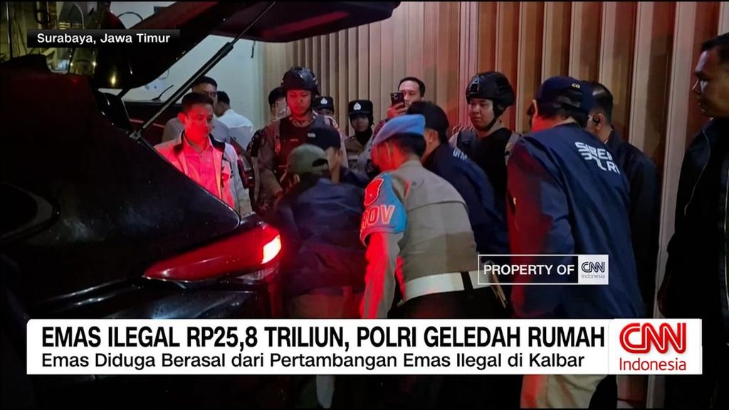 VIDEO: Polri Usut TPPU Emas Ilegal Rp25,8 Triliun