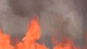 Damkar Berusaha Padamkan Kebakaran Lahan di Dekat Kansas City AS