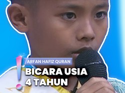 Video: Sempat Speech Delay, Ini Kisah Arfan Sukses Jadi Hafiz Quran