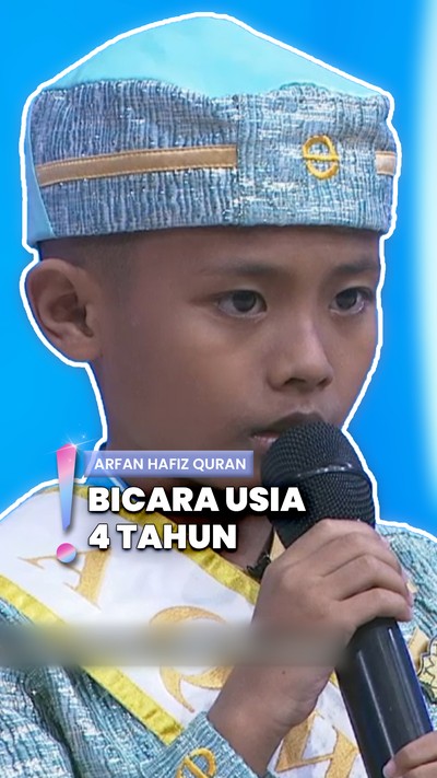 Video: Sempat Speech Delay, Ini Kisah Arfan Sukses Jadi Hafiz Quran