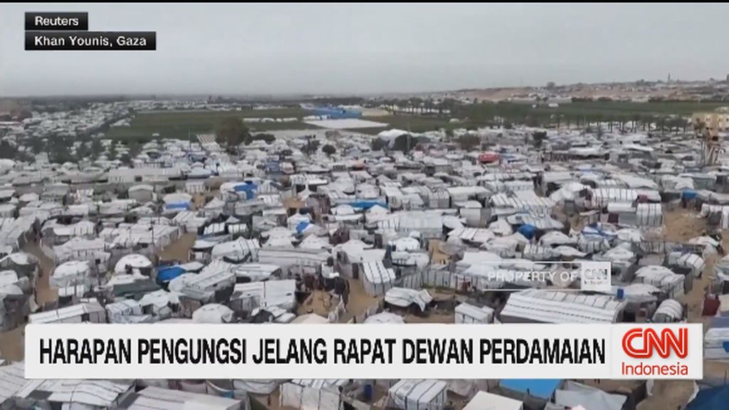VIDEO: Harapan Pengungsi Jelang Rapat Dewan Perdamaian