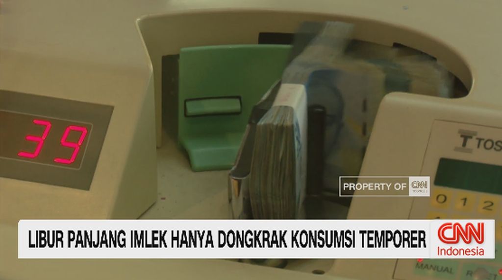 VIDEO; Libur Panjang Imlek Hanya Dongkrak Konsumsi Temporer