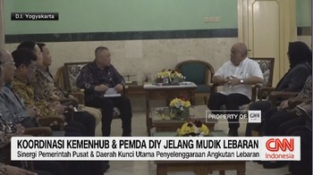VIDEO: Koordinasi Kemenhub & Pemda DIY Jelang Mudik Lebaran