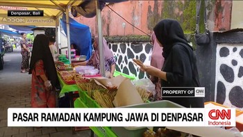 VIDEO: Pasar Ramadan Kampung Jawa di Denpasar