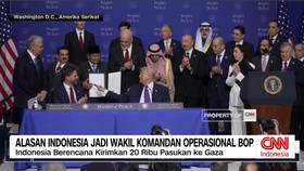 VIDEO: Alasan Indonesia Jadi Wakil Komandan Operasional BOP