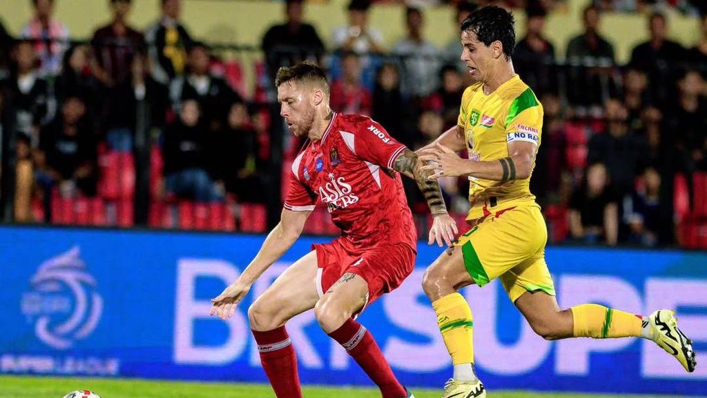Hasil Super League: Rian Kartu Merah, Persebaya Dihajar Persijap 1-3
